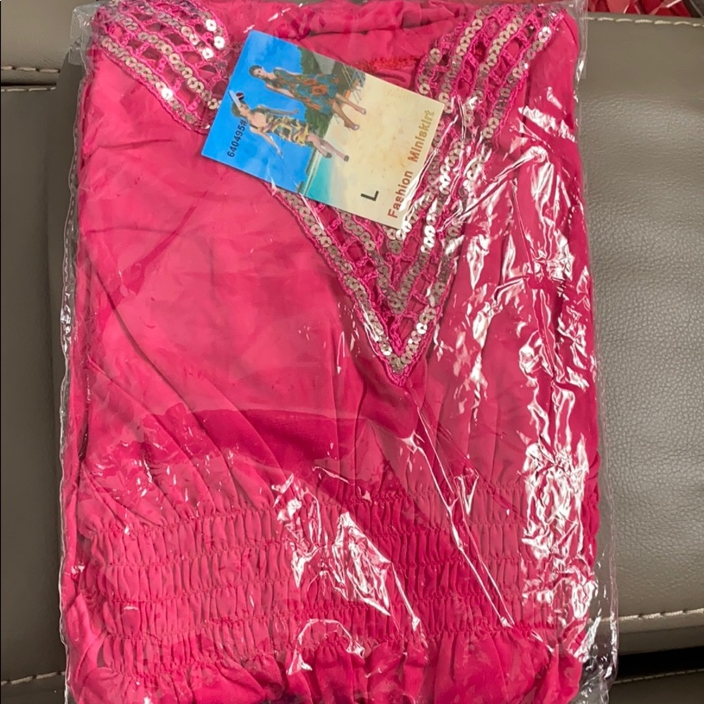 Sun dress - PINK dress